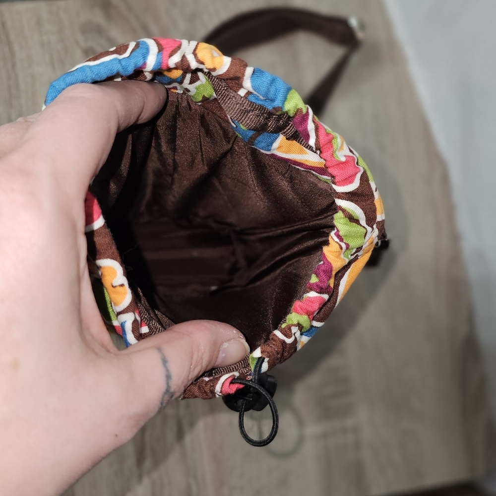 Longaberger Multicolor Paisley Bottle Carrier Crossbody - NWOT - Picture 3 of 5